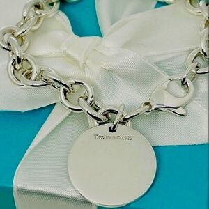 Tiffany & Co. .825 Sterling Silver Link Bracelet